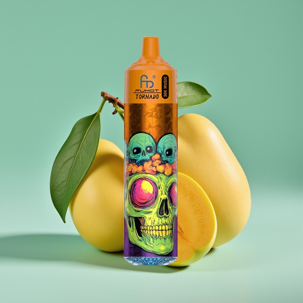 Fumot RandM Tornado 30000 Puff 30mL 5% 1.0 Ohm Üçlü Mango LED Display