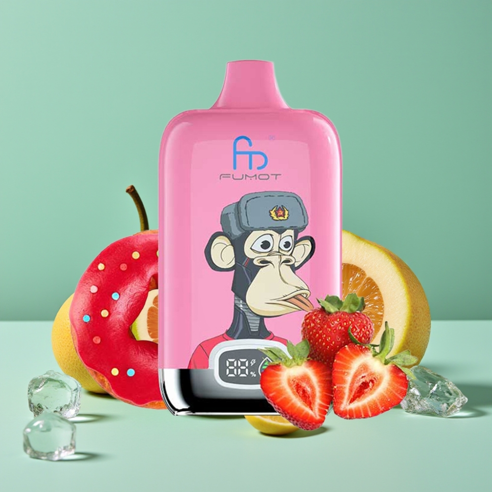 Fumot Tornado Digital Box 12000 Puffs 20ml E-Sıvı Lush Ice Aromalı