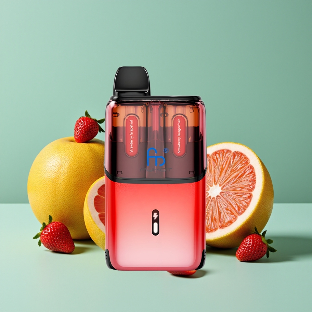 Fumot Ultra T32000 32000 Puf 800mAh Çilek Greyfurt - Çilek Ejder Meyvesi