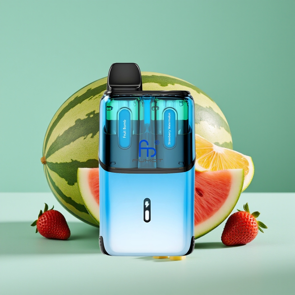 Fumot Ultra T32000 32000 Puff 800mAh Type-C Meyve Bombası -Çilek Karpuz