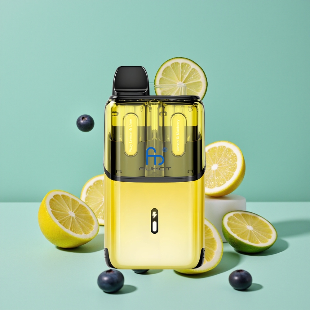 Fumot Ultra T32000 32000 Puff 800mAh Type-C Şekerli Limon & Lime - Limon & Böğürtlen