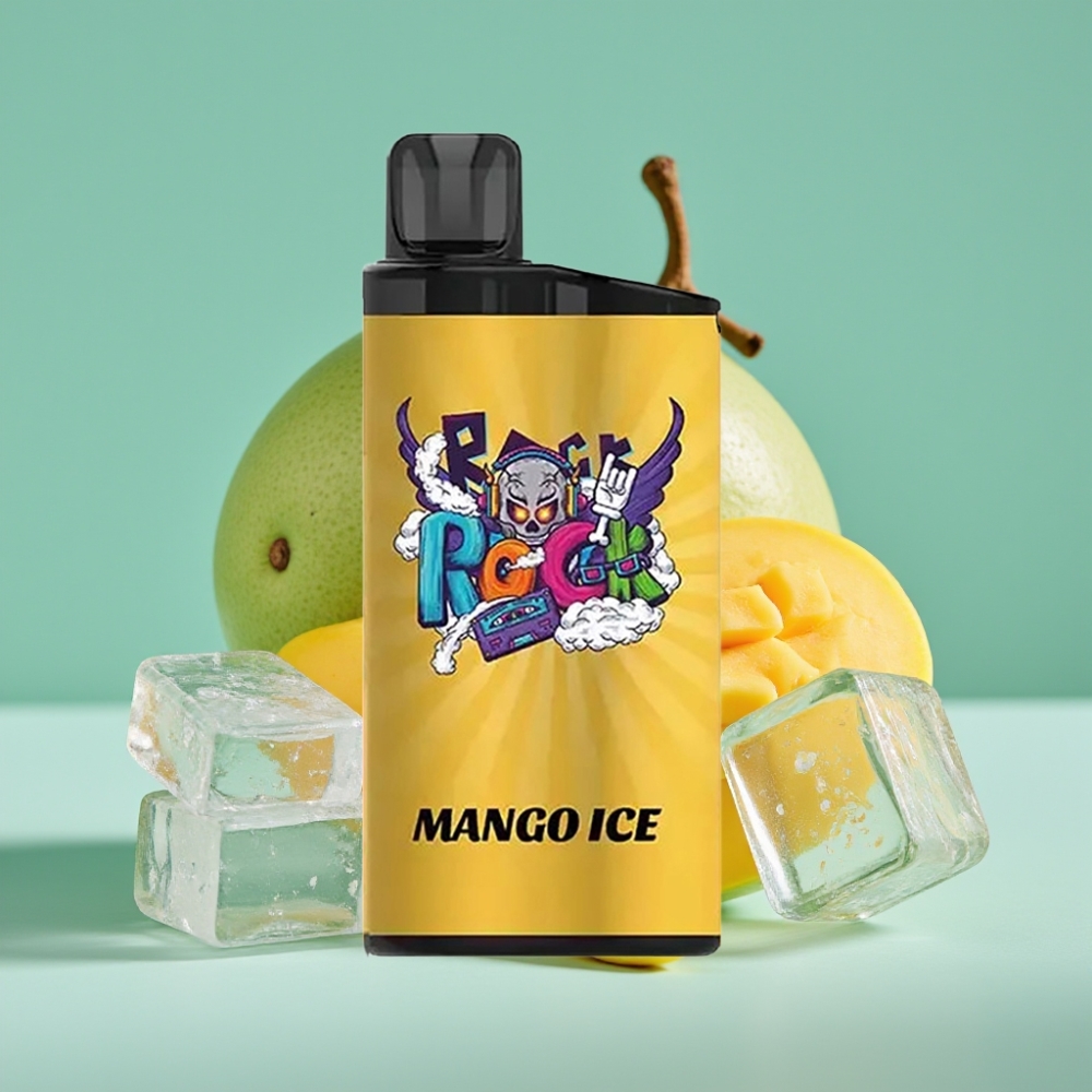 IGET Bar 3500 Puf Mango Buzlu Disposable Vape 1.2 Ohm Mesh Coil 1400 mAh