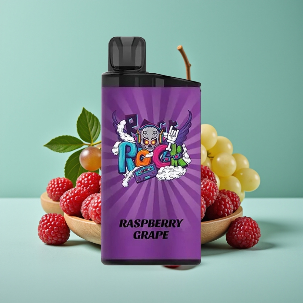 IGET Bar 3500 Puff Ahududu Üzüm Aromalı Mesh Bobinli 1400 mAh