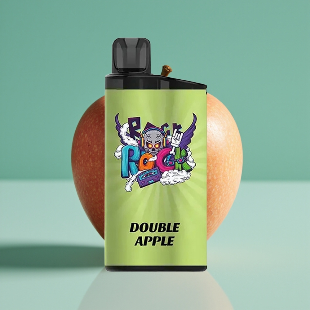 IGET Bar 3500 Puffs Çift Elma 1400 mAh 1.2 Ohm Mesh Coil