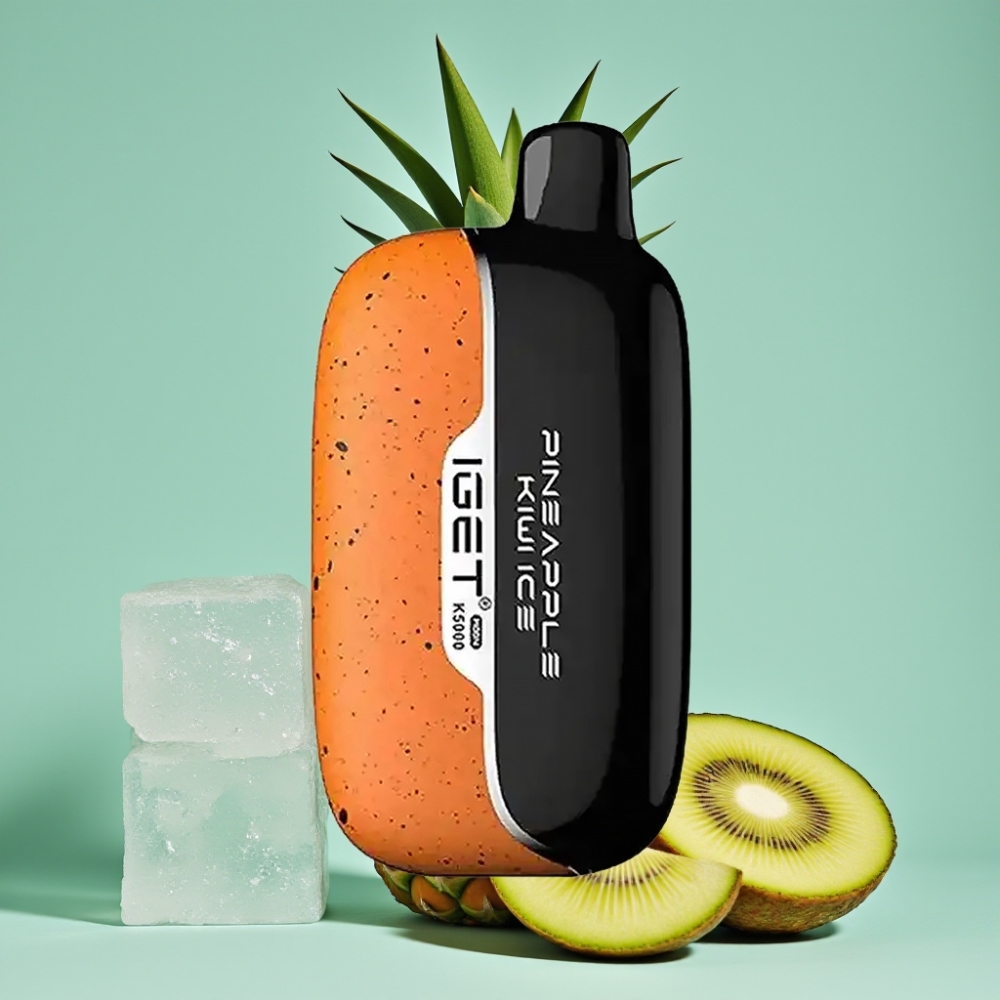 IGET Moon K5000 Puffs 81.5 g PC Ananas Kivi Buzu vape Türkiye toptan