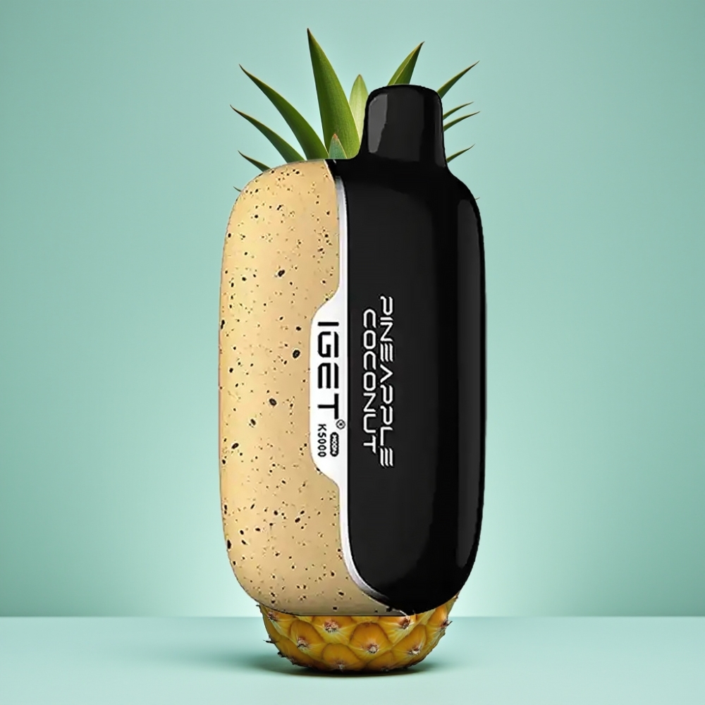 IGET Moon K5000 Puffs 81.5g Ananas Hindistan Cevizi vape Türkiye toptan