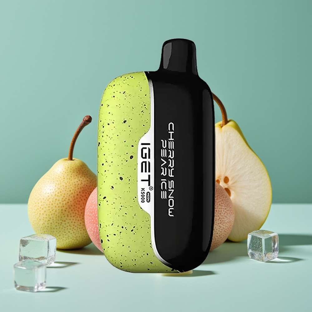 IGET Moon K5000 Puffs 81.5g PC 1.35 Ohm Kiraz Kar Armut Buz