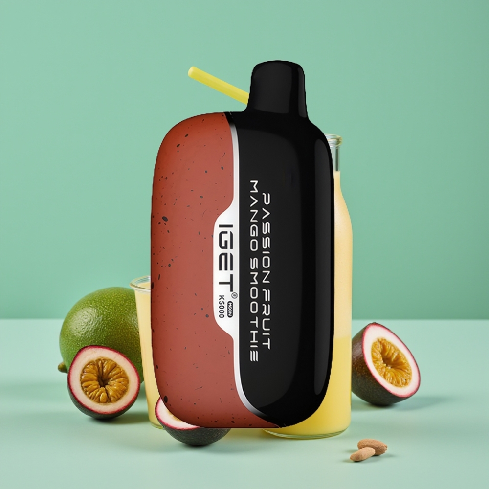 IGET Moon K5000 Puffs 81.5g PC 1.35 Ohm Çarkıfelek Mango Smoothie