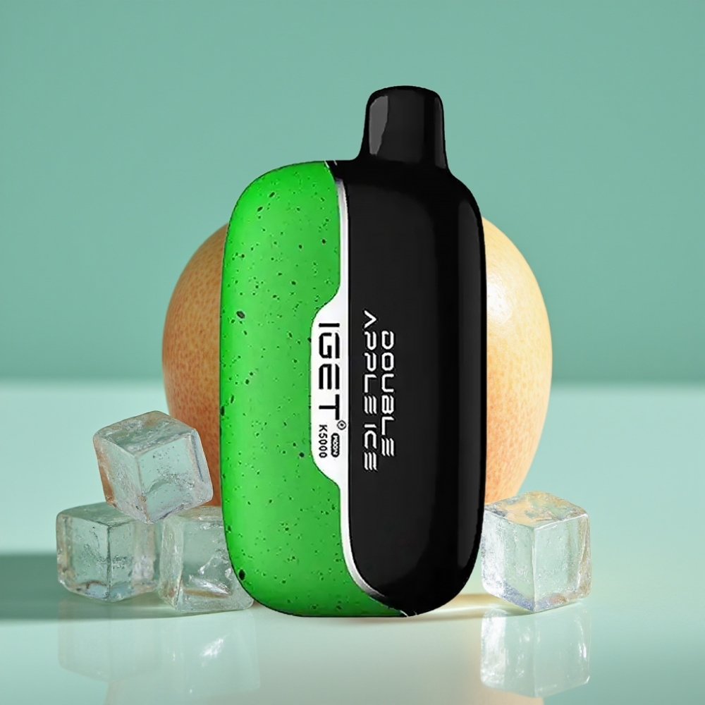IGET Moon K5000 Puffs 81.5g PC Çift Elma Buz Disposable Vape