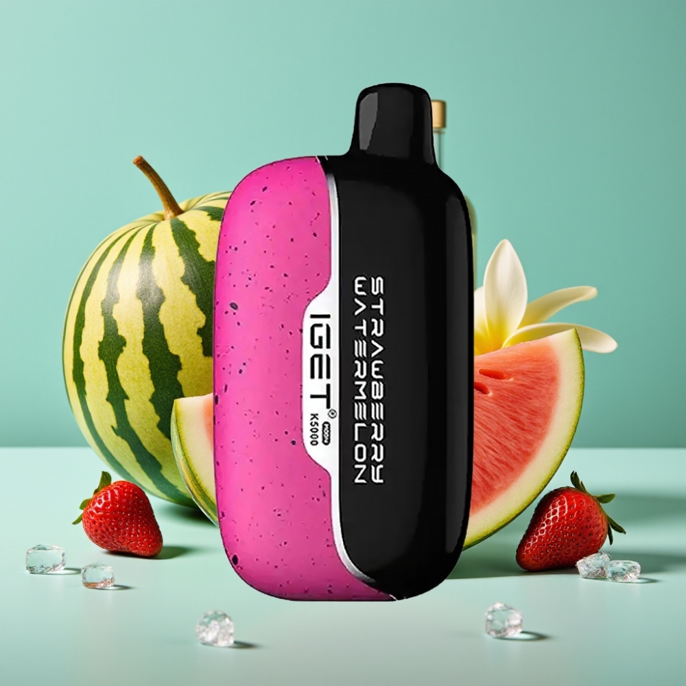 IGET Moon K5000 Puffs 81.5g Çilek Karpuz Buz Disposable Vape