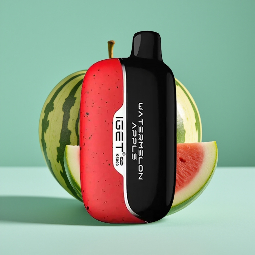 IGET Moon K5000 Puffs Kavun Elma Aromalı PC Mesh Coil 1.35 Ohm