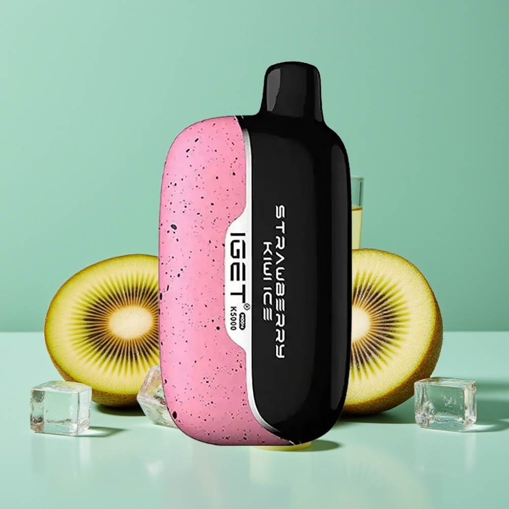 IGET Moon K5000 Puffs Çilek Kivi Buz 81.5g 49.5x25.3x99.4mm
