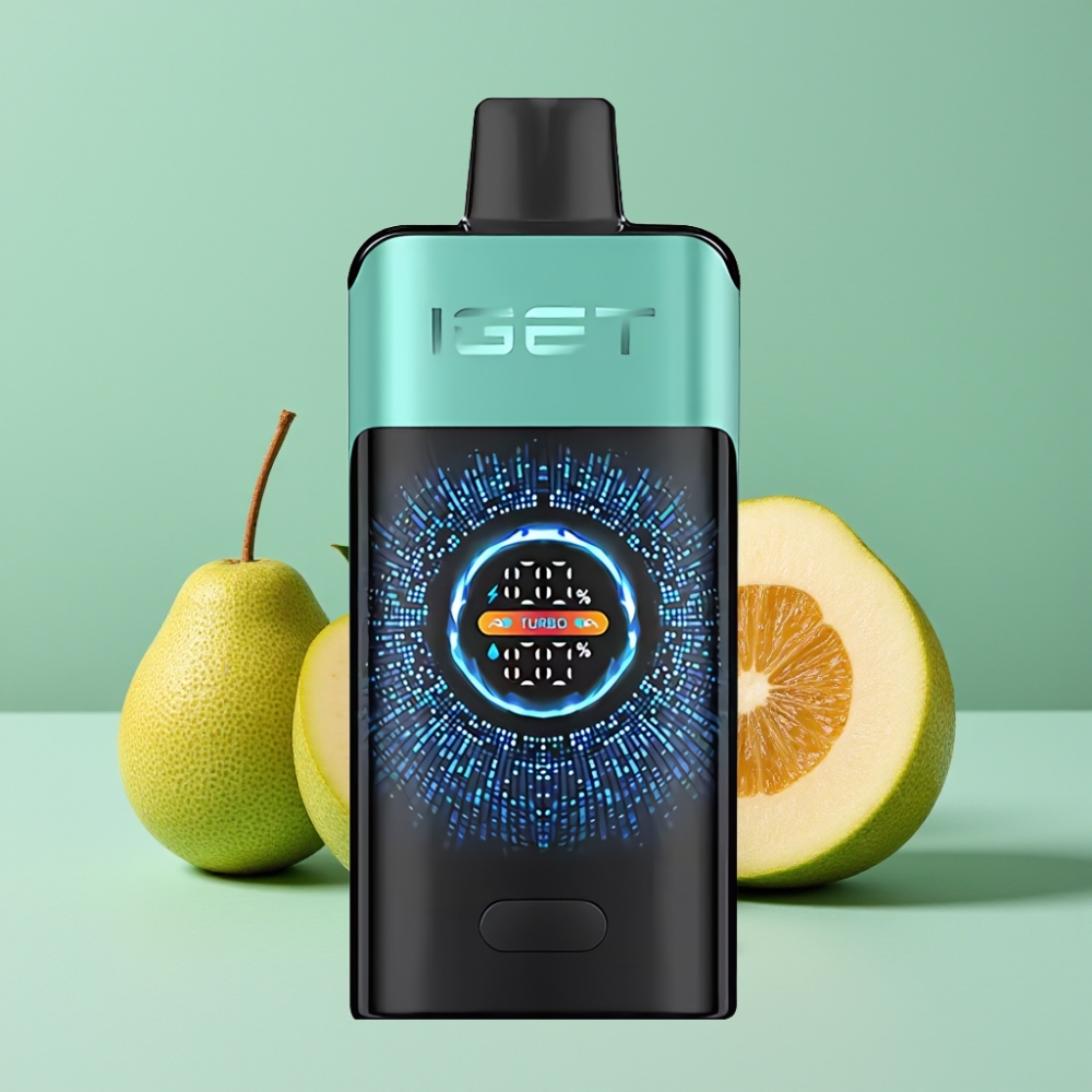 IGET ONE 12000 Puffs Dağ Pınarı Naneli Buz Disposable Vape, 2700 mAh, Renkli Ekran