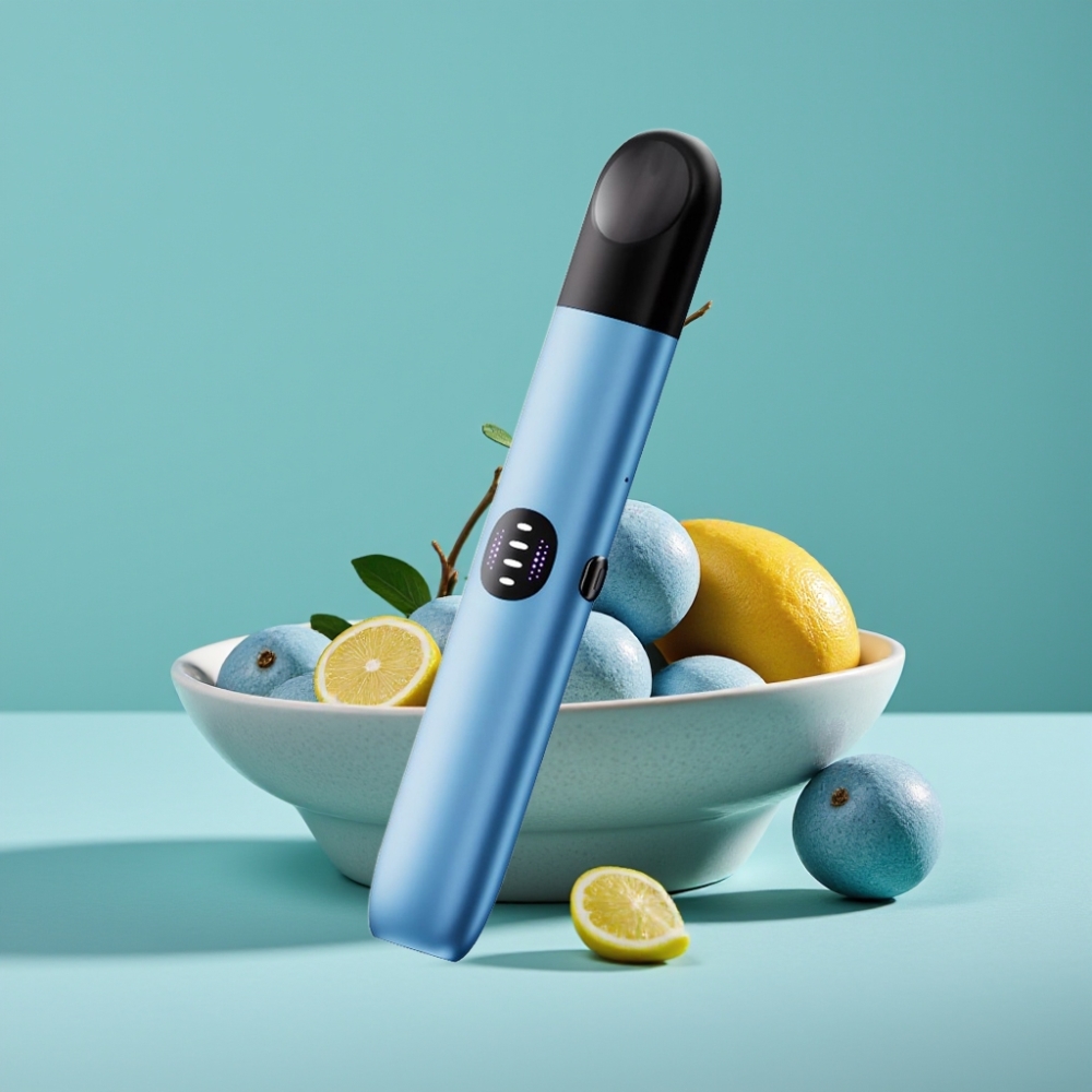 RELX Infinity 2 650 Pufluk Mavi Şarjlı USB-C Metalik vape Türkiye toptan