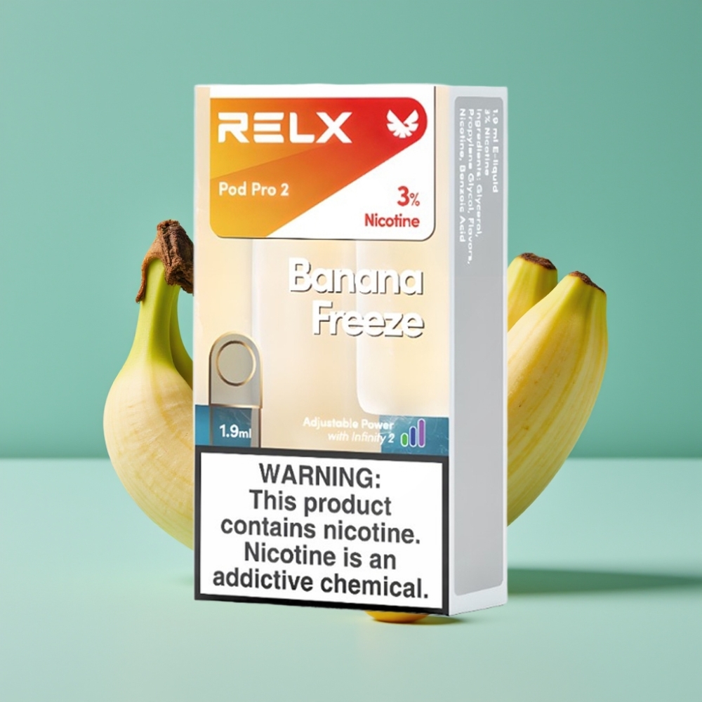 RELX Pod Pro 2 600 Puf 1.9ml 3% Nikotin Muzlu Dondurma Aromalı
