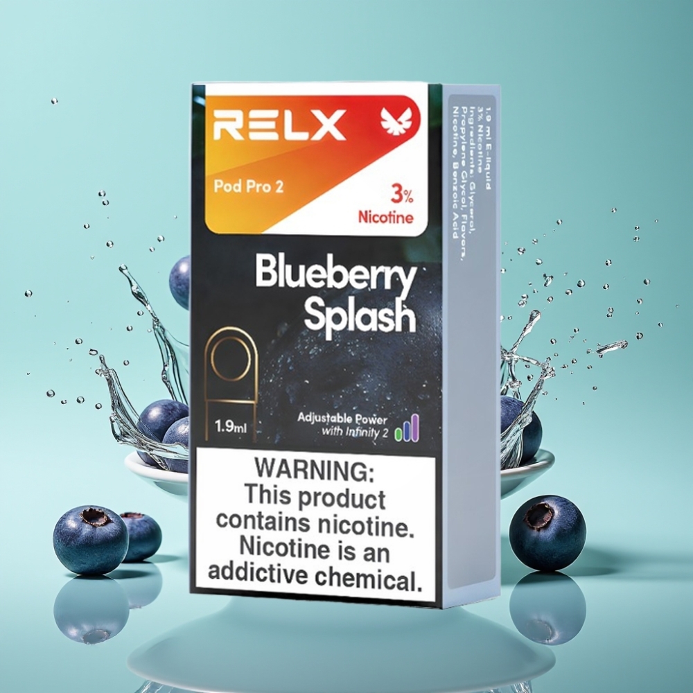 RELX Pod Pro 2 600 Puf 1.9ml 3% Nikotin Yaban Mersini Aromalı