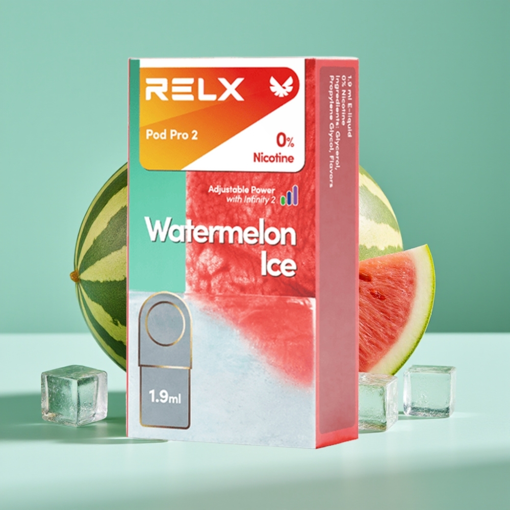 RELX Pod Pro 2 600 Puff 1.9ml 0% Nikotin Karpuz Buz vape Türkiye toptan