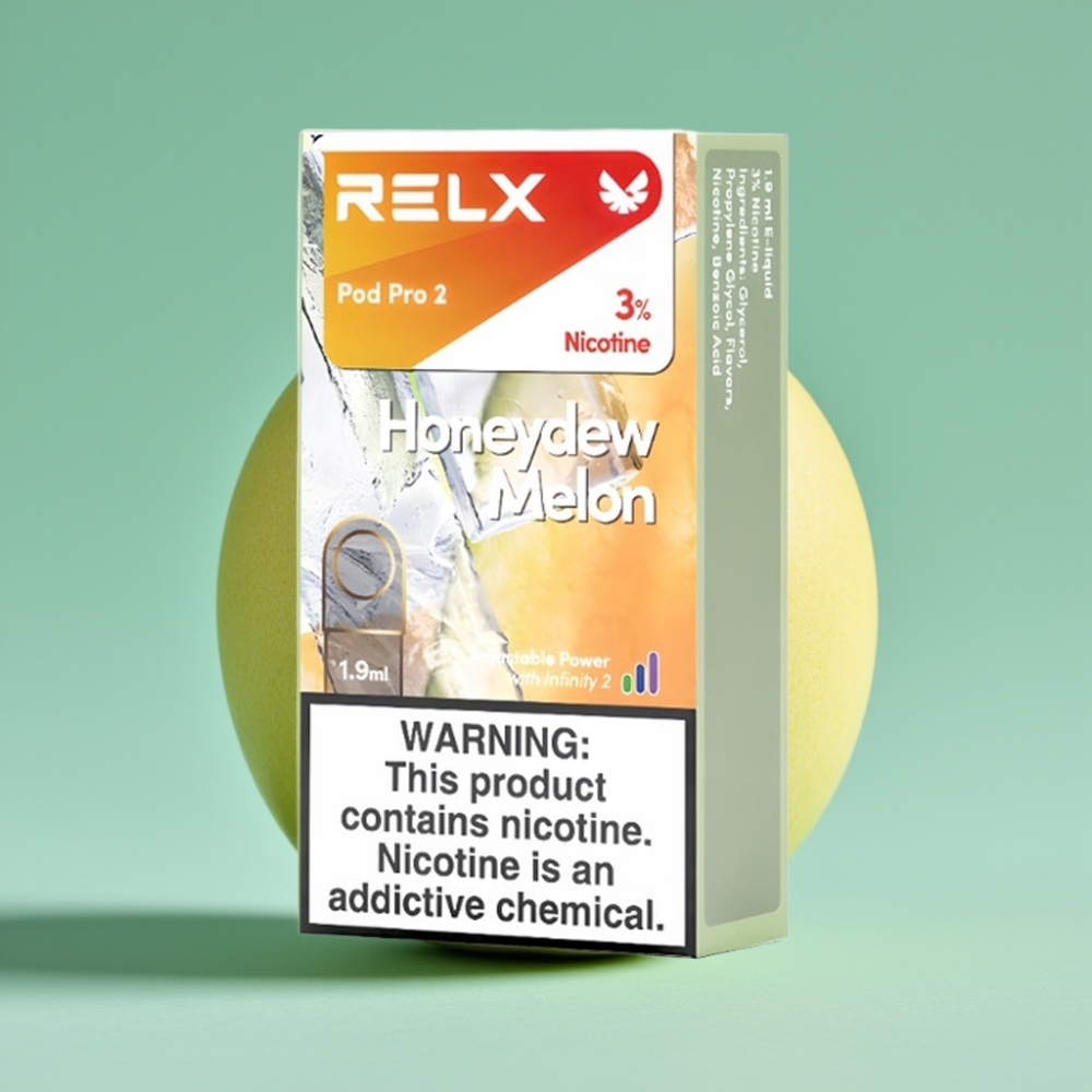 RELX Pod Pro 2 600 Puff 3% Nikotin 1.9ml Kavun Aromalı vape Türkiye toptan