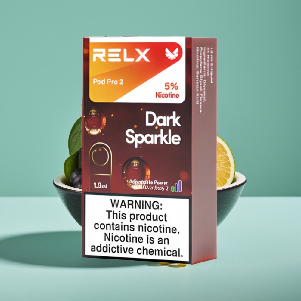 RELX Pod Pro 2 600 Puff 5% Nikotin 1.9ml Karanlık Pırıltı