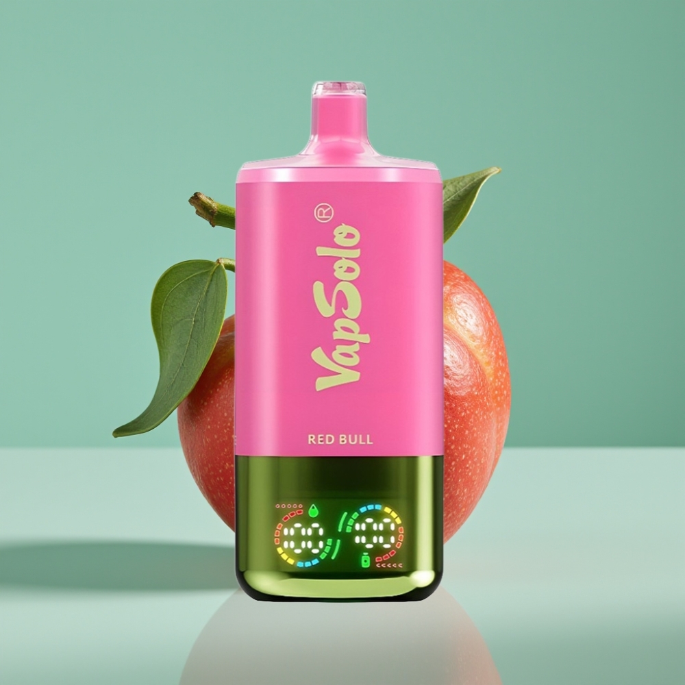 VapSolo Triple 30000 Puffs 40ml 3 Tank Kırmızı Boğa vape Türkiye toptan