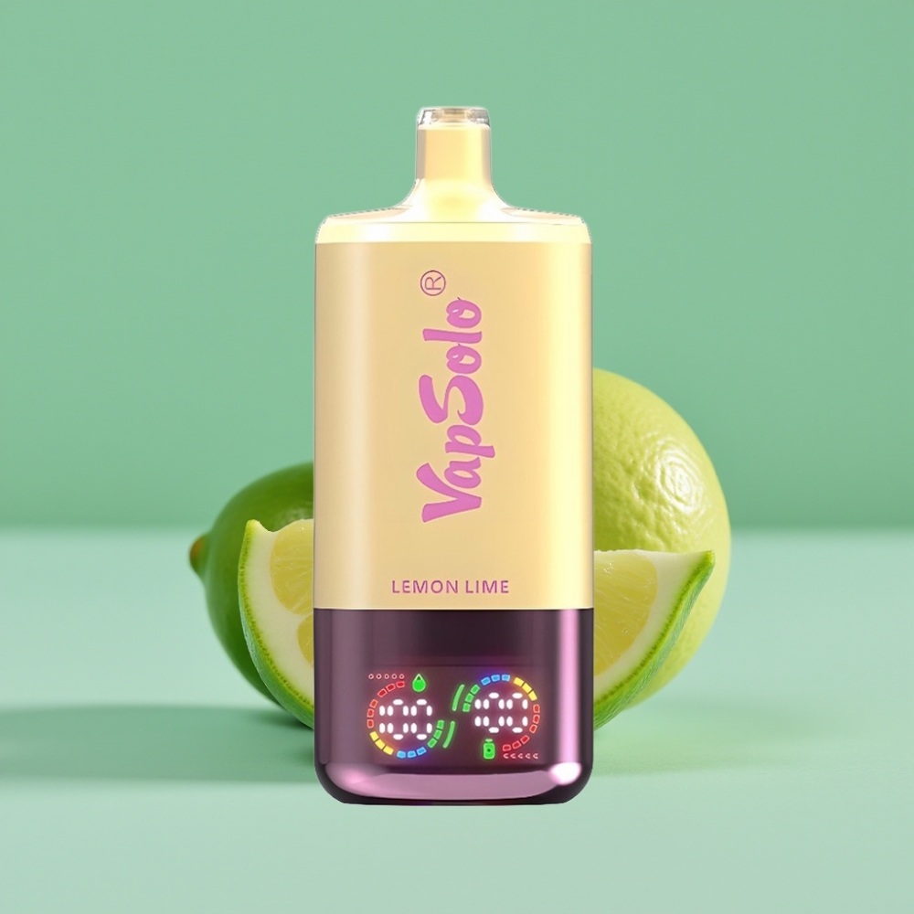 VapSolo Triple 30000 Puffs Limon Limon Aromalı 40ml 3 Tank Type-C