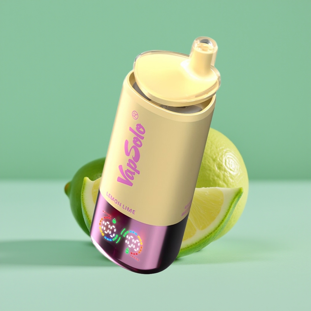 VapSolo Triple 30000 Puffs Limon Limon Aromalı 40ml 3 Tank Type-C