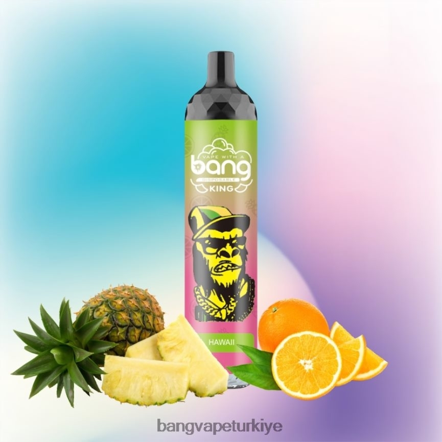 Bang Vape Flavors - Bang Vape King 6000 nefes %5 nic şarj edilebilir tip-c tek kullanımlık R4228Z8