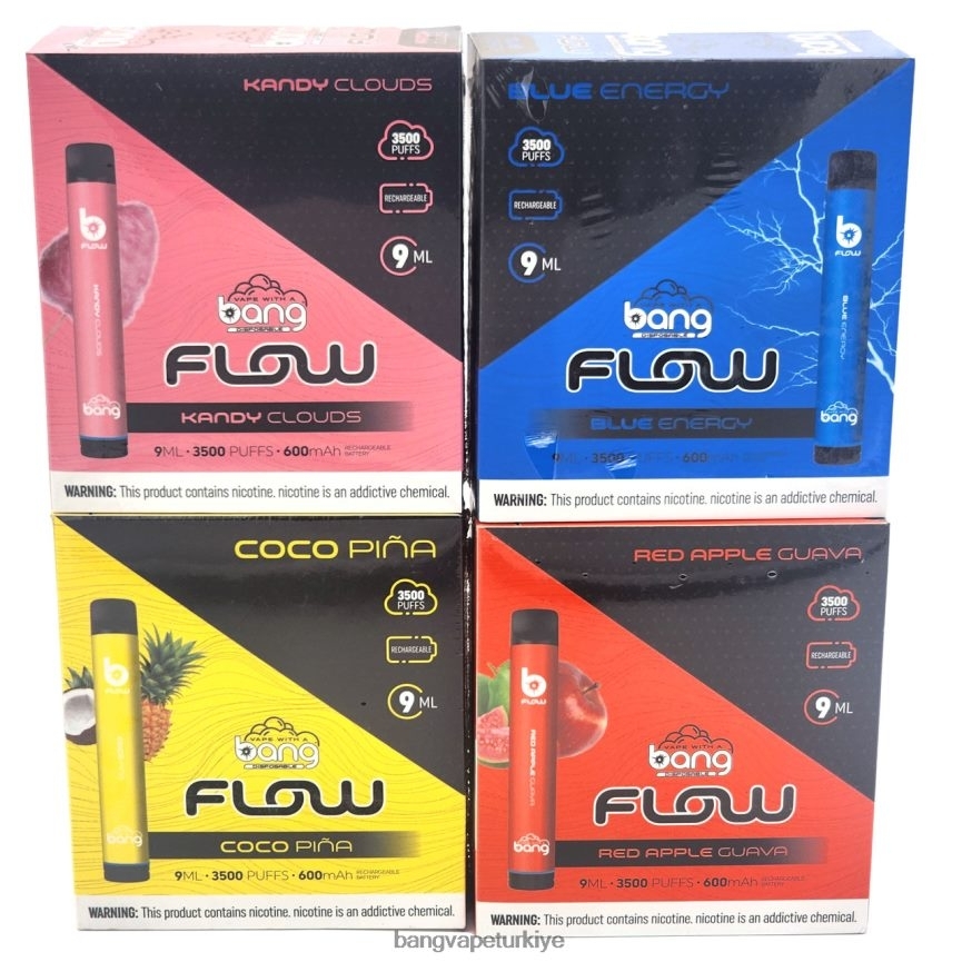 Bang Vape Türkiye - Bang Vape Flow 3.500 puf (10'luk kutu) tek kullanımlık R4228Z37