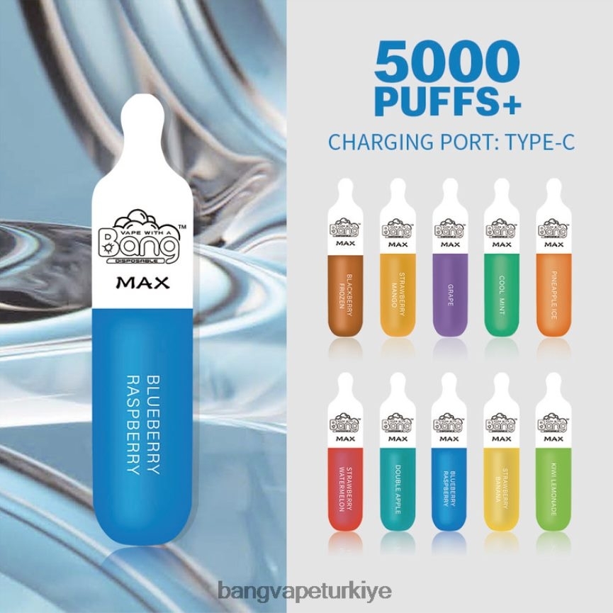 Bang Vape Türkiye - Bang Vape Max 5000 puf çubuğu tek kullanımlık R4228Z10