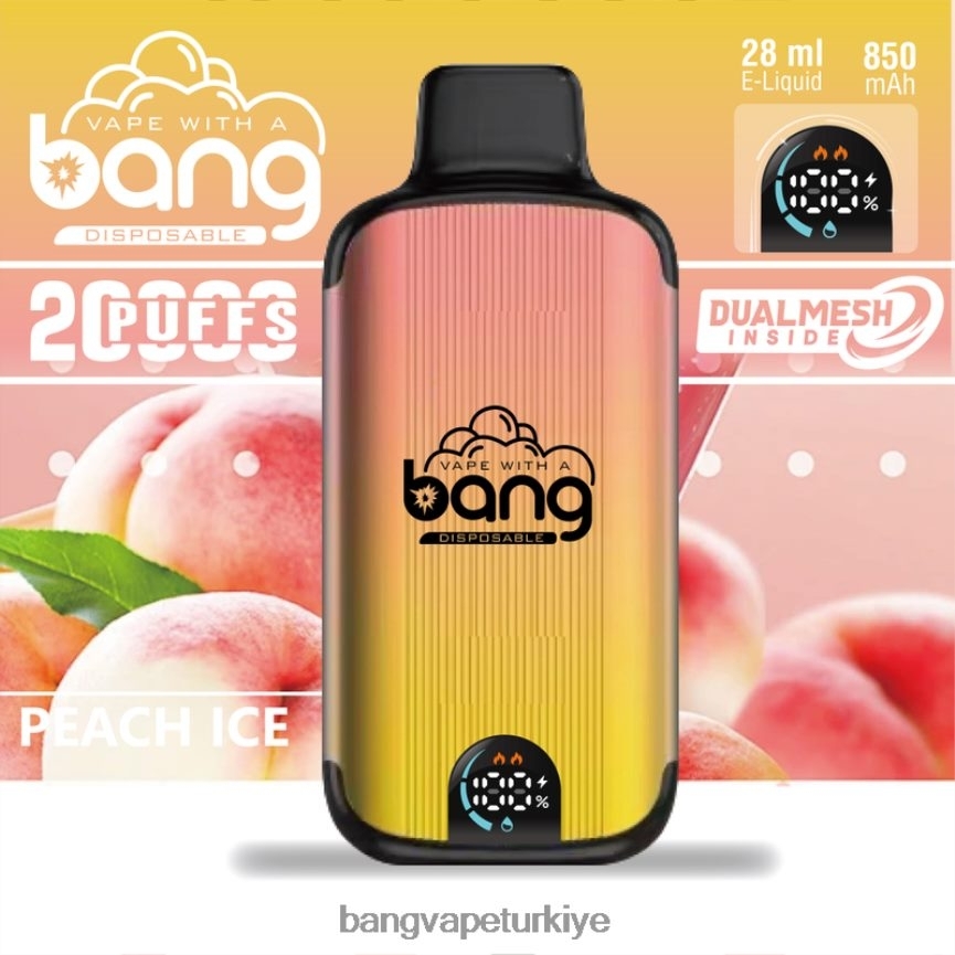 Vape Gang Ankara - Bang Vape Digital Smart Screen 20000 nefes tek kullanımlık R4228Z3