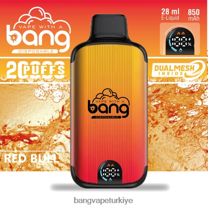 Vape Gang Ankara - Bang Vape Digital Smart Screen 20000 nefes tek kullanımlık R4228Z3