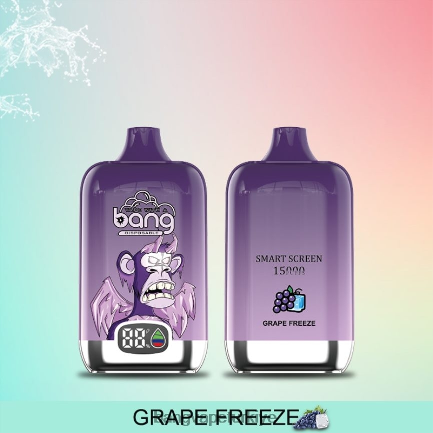 Vape Gang Türkiye - Bang Vape Digital Smart Screen 15000 puf 25ml tek kullanımlık R4228Z11