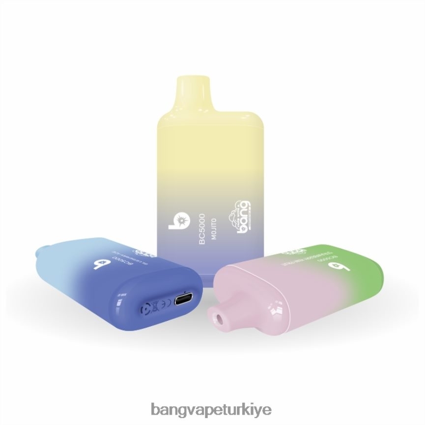 Bang Vape Disposable - Bang Vape Box BC5000 %5 nic 5000 puf kalem tipi-c şarj edilebilir tek kullanımlık R4228Z9