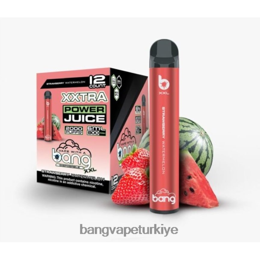 Vape Gang - Bang Vape XXL 2000 nefes çilek karpuz R4228Z24